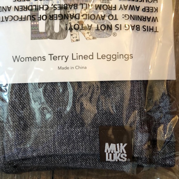 BNWT Muk Luks leggings 😍😍😍 - Picture 3 of 4